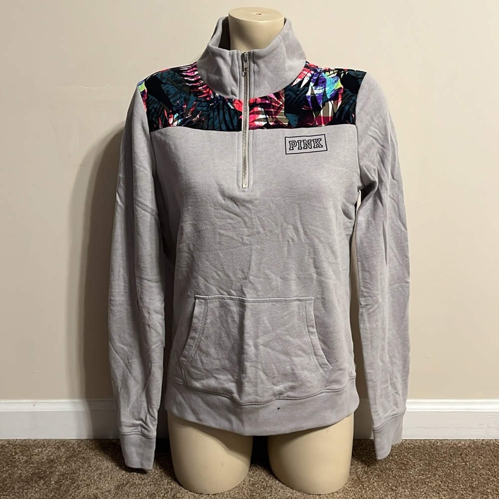 VS PINK quarter-zip